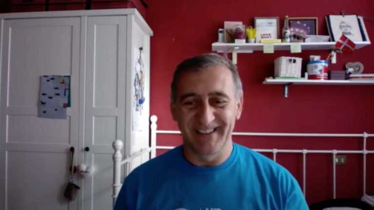Angelo volontario di Un Sorriso in Più