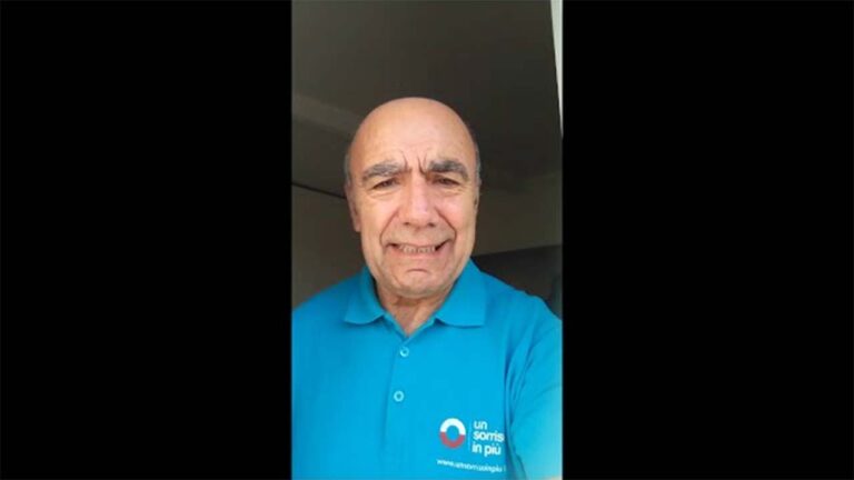 Cesare volontario di Un Sorriso in Più