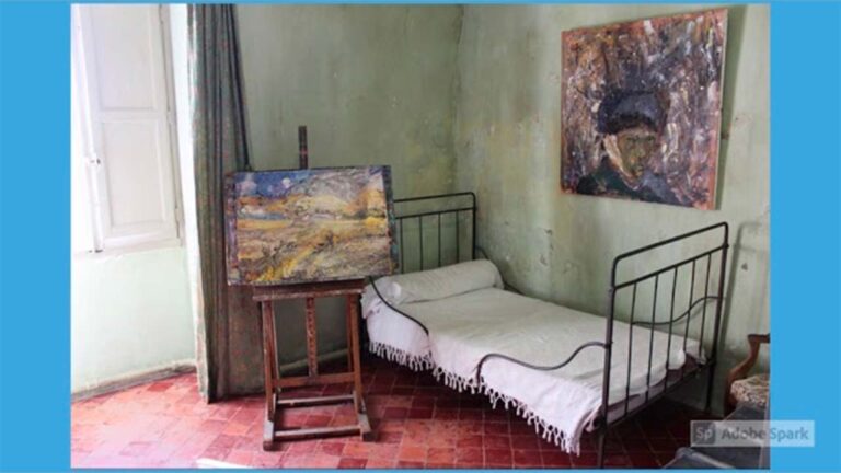 Camera da letto Van Gogh Monastero Saint Paul de Mausole Saint Remy de Provence Francia